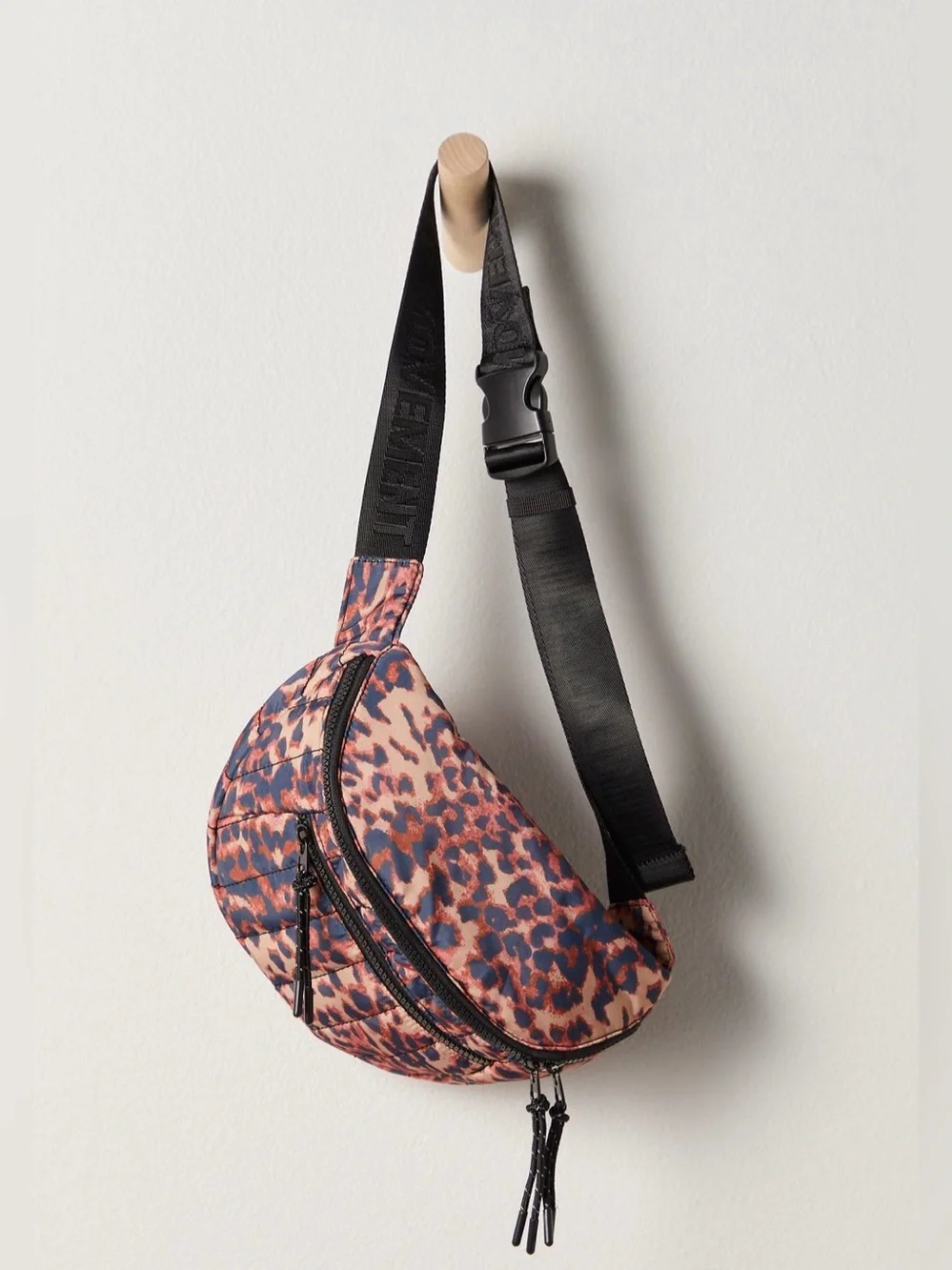 Free People FP Movement Quilted Print Sling Bag